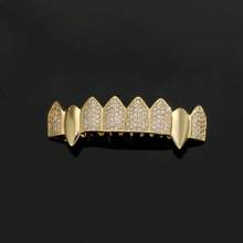 Popular European & American Style Fang Tooth Caps, Fashion Grillz, Unisex Hip Hop Performance Decorative Teeth Accessories