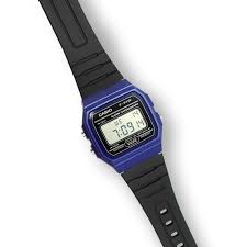 Casio Reloj electrónico CASIO para hombre/mujer - Correa impermeable, calendario, alarma y cronómetro, reloj electrónico cuadrado pequeño retro para estudiantes, material de goma, deportivo y de moda, adecuado para uso diario, F-91WM-2A