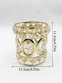 1pc Luxury Lamp Shade, Compatible With E27/E14 Bulb Base, Suitable For Living Room, Bedroom, Dining Room, Home Decoration, Hotel, Table Lamp Shade, Wall Lamp Shade, Pendant Light Shade, Rust-Resistant , Home Decor Light Accessories (1pc E27 To E14 Adaptor Included)