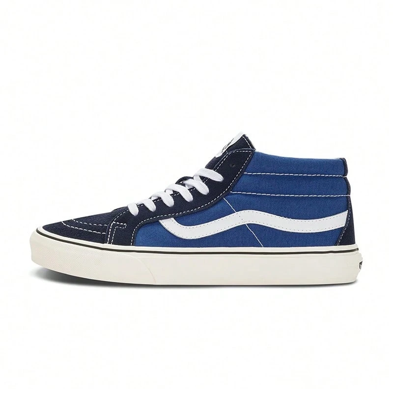 Zapatillas casuales de media caña Vans SK8-Mid Reissue de color azul marino, Colección Primavera 2026 VN0A391F5TU, Unisex - Azul - Ver 1