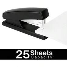 1 Set Of Stapler, Office Supplies, Labor-Saving, Suitable For Students, Accommodates Standard Booklets With 20 Pages, 12 Number Stapler - Multicolor - View 1