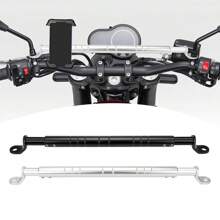 1pc Motorcycle Rearview Mirror Extension Bracket Aluminum Alloy Retractable Balance Bar Mobile Phone Spotlight Mounting Bracket For Scooter Motorcycle Dirt Bike