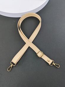 Adjustable Leather Strap For Bag, Multi-Size DIY Replacement Crossbody Strap, Handbag Accessories Shoulder Strap, Full Grain Microfiber Leather, Black/Gold/Silver Hardware - Apricot - View 11