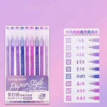 Set de 3 bolígrafos para planificador de estudiante, 9 colores de bolígrafos de alta capacidad para planificador, bolígrafos para dibujar, resaltadores, rotuladores finos, útiles escolares, regalos para estudiantes, regalos de cumpleaños