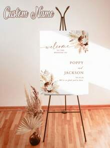 1 buc - Postere de nuntă personalizate, Șabloane de semne de bun venit pentru nunți în stil boem, Postere de bun venit pentru nunți din teracotă, Semne de bun venit pentru nunți, Semne de nuntă în deșert, Postere de nuntă editabile, Ne bucurăm că sunteți aici pentru semne de bun venit, Postere personalizate pe pânză fără ramă