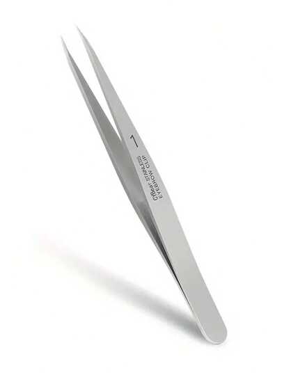 1pc Professional Stainless Steel Slant Tweezers For Facial Hair, Splinters, Ingrown Hairs - Odorless, Precision Grip,Makeup,Cheap,Room Decor,Vanity,Travel,Bedroom,Makeup Accessories,Tweezers,Cheap,Stocking Stuffers,Makeup,Makeup Tools,Cheap Stuff,Gifts,Gifts For Women,Christmas Gifts,Giveaways,Travel,Cheap Stuff,Travel Essential