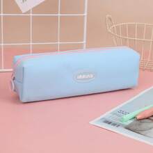 1PC Aesthetic Ins Stationery Pouch - Teens Desk Organizer & Pencil Case | Back-To-School Essential For Home Study & Classroom - Multicolor - View 6