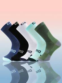 1/4 pary skarpet kolarskich z motywem alfabetu/transportu/geometrycznego, dla mężczyzn i kobiet, idealnych do jazdy na rowerze, biegania, pieszych wędrówek, uprawiania sportu, na siłownię, do tenisa, golfa i do pracy. Świetny prezent na Święto Dziękczynienia, Boże Narodzenie, powrót do szkoły, Wielkanoc, karnawał i jesień.