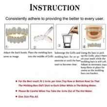 Popular European & American Style Fang Tooth Caps, Fashion Grillz, Unisex Hip Hop Performance Decorative Teeth Accessories