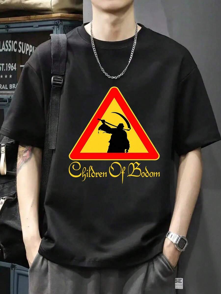 Men T-Shirts - Black - View 1