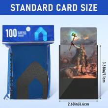 200 Stücke schwarze MTG Kartenhüllen, Größe 66*91mm, geeignet für Sammelkarten, Sportarten Karten, Baseball Karten, TCG, langanhaltend, schön, weich für Standard Karten