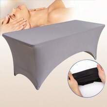 1 pièce Drap-housse de table de massage de salon de 6 pieds, extensible, pour extension de cils, pour table de massage de lit de beauté de salon