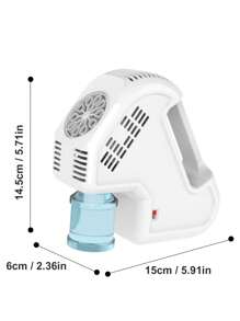 Portable Automatic Bubble Machine Gun, Mini Handheld Bubble Blower Toy For Outdoor Summer Play, Party, Wedding Decoration (No Battery, No Bubble Solution Included)