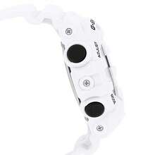 Casio GA700-7A Men's G-Shock Ana-Digi Dial White Resin Strap Watch - màu đen - Xem 4