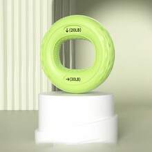 Silicone Rubber 10-60LB Gripping Ring Finger Macaron Color Adjustable Hand Grip Forearm Trainer Carpal Five Finger Strength Exercise Expander Fitness For The Elderly Muscle Workout Exercise Gym - Multicolor - View 8