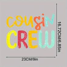 1/2/3 件热转印贴纸，适用于 T 恤、运动衫、织物和工艺品，彩色热熔设计，适合 DIY 服装和手工艺品