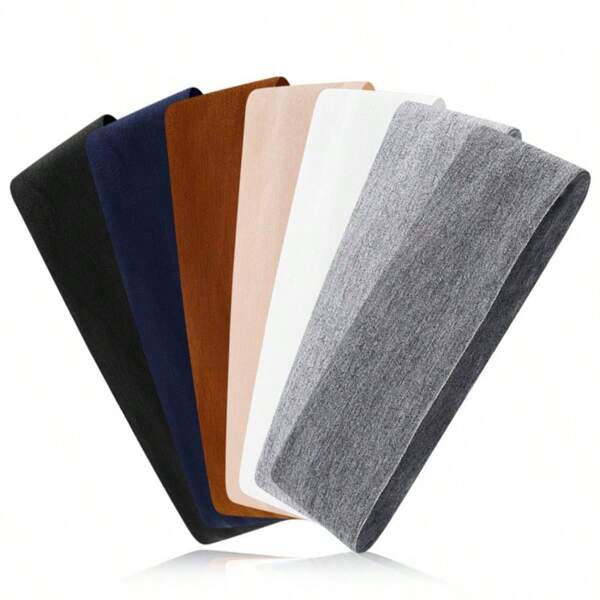Women BandanaUnisex Yoga Elastic Sports Headband, Moisture Wicking Fitness Sweatband Non-Slip Headscarves Fashion Hair Accessories Classic Hair Bands