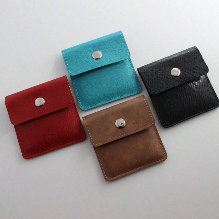 1 Cendrier de poche portable, Sac à cendrier de poche mode de CP, Sac porte-cendrier en PU, Étui à cendrier pour boissons, Accessoires pour fumeurs pour l'extérieur, Porte-monnaie pour cendrier