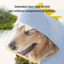 1 pièce Impermeable chien pleine couverture pour grandes races, adapté pour les jours de pluie - cadeau parfait pour les amateurs d'animaux de compagnie