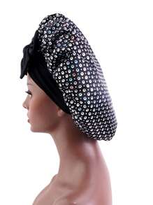 1 Stück neue elastische Kopfbänder mit Pailletten Schlafmütze Turban Hut