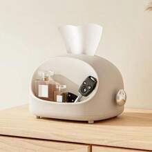 Boîte à mouchoirs multifonctionnelle, couleur unie moderne anti-poussière, jolie boîte à mouchoirs pour oreille pour le salon, la salle de bain, la cuisine, distributeur de serviettes en papier