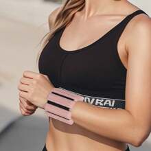 2 Piezas Pulsera deportiva de fitness yoga resistente al peso, pulsera ajustable para ciclismo, natación y carrera, anillo de pie de silicona resistente al peso para entrenamiento de Pilates