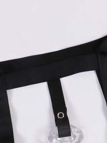 Calzoncillos de soporte elástico y sexy color negro para hombres