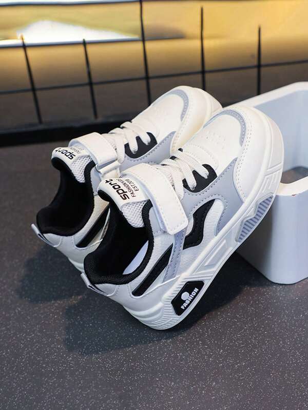 1 Pair Children Sports Shoes, New 2025 All Season Model, Boys Casual Sneakers, Girls Low-Top Soft-Soled Fashion Skateboard Shoes