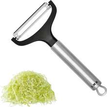 Cabbage Peeler For Kitchen' Wide Mouth Vegetable Peeler' Stainless Steel Fruit Shredder Slicer With Non-Slip Handle And Sharp Blade - Cabbage Peeler - View 1