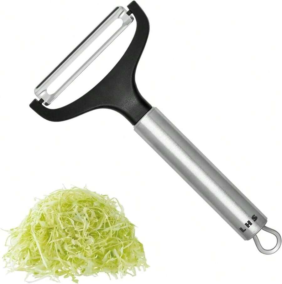 Cabbage Peeler For Kitchen' Wide Mouth Vegetable Peeler' Stainless Steel Fruit Shredder Slicer With Non-Slip Handle And Sharp Blade - Cabbage Peeler - View 1