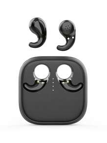 GENAI Mini écouteurs de sommeil, écouteurs sans fil 5,3 intra-auriculaires légers avec microphone intégré, IPX5 étanche, son premium immersif parfait pour dormir, s'entraîner, courir, faire du yoga, l'insomnie, les voyages en avion, la méditation
