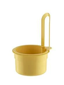 水槽过滤篮，按压自动倾倒厨房沥水篮，自清洁厨房水槽食物垃圾收集器水龙头悬挂，水槽垃圾收集器用于垃圾剩余物 - 彩色 - 查看 8