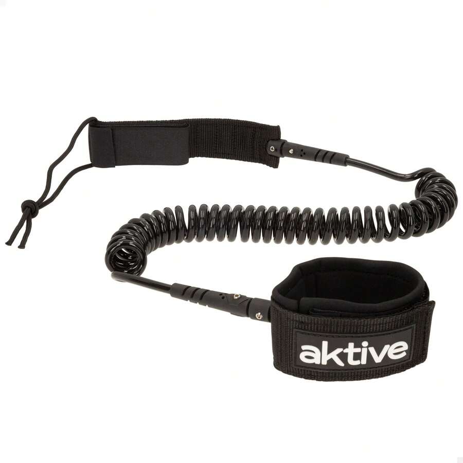 Aktive Leash da surf a spirale ✅ Consegna entro 24/48 ore in Spagna (continentale) - Bianco - Visualizzare 1