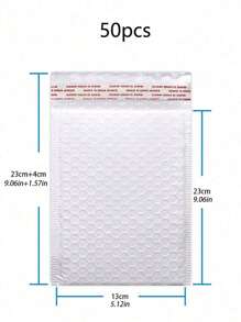 50 Pcs Bubble Mailers Bubble Usable Bubble Envelopes Small Packaging Mailing Envelope Shipping Bag Bulk Pack Self Seal Package Packing Business Supplies School Supplies, Back To School