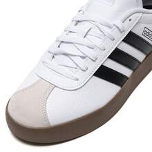 Adidas VL COURT 3.0 轻便舒适低帮软底休闲运动鞋，男女通用 - 白色/灰色/黑色 - 查看 7