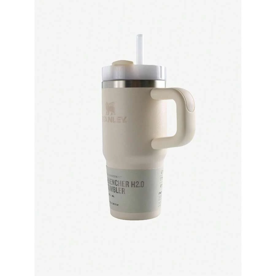 STANLEY - The Quencher H2.0 FlowState™ Tumbler 14 Oz Premium Stainless Steel Bottle Insulated Mug Cup Portable Water Bottle Large-Capacity Coffee Cup Water Cup With Handle And Straw, For Travel, Home, Office, Gift, Ice Drinks And Hot Drinks 10-12818 - 1213 CREAM 2.0 - View 1