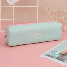 1PC Aesthetic Ins Stationery Pouch - Teens Desk Organizer & Pencil Case | Back-To-School Essential For Home Study & Classroom - Multicolor - View 7