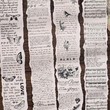 Vintage Transparent PET Tapes Stickers Embelishment Stickers DIY Scrapbooking Planners Decor Junk Journal Collage Tapes Stickers, School Supplies,Back To School