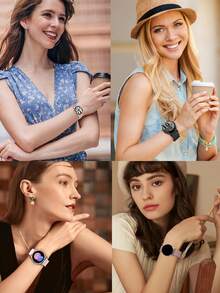 Dây đeo đồng hồ Solo Loop co giãn bện 20mm tương thích với dây đeo đồng hồ Galaxy Watch 7 FE 6 5 4 40mm 44mm, Galaxy Watch 6 4 Classic, Galaxy Watch 5Pro 45mm/ Watch 4 Classic 42mm 46mm, Galaxy Watch 3 41mm, Galaxy Active2, tương thích với Honor Garmin Amazfit dành cho Amazfit Bip 3 Pro/S Lite/U Pro/GTR 42mm Dây đeo cho Amazfit GTS 4 Mini/2 2E 3 Dây đeo cổ tay Dây đeo đồng hồ cho nam và nữ - Bện vòng đôi - Xem 5
