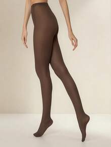 Lupo Loba 05830 Adult Women's Opaque Tights Thread 40 - Rust Brown - View 1