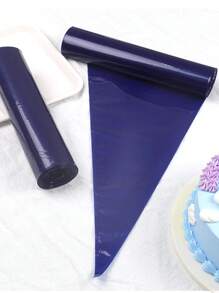 Sable Piping Bags Extra Large Thicken, Pastry Bags, Icing Piping Bags, Anti - Burst Piping Bags, 21inch Pastry Bags Icing Piping Bags For Cupcakes Dessert Cakes Decorating, 21 Inch Dark Blue Roll Bag Disposable Decoration Bag Large Thick Cream Bag, Kitchen, 1pc/22Pcs /50Pcs