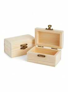 1 Peça Caixa de Memória Personalizada de Madeira Personalizável, Organizador de Armazenamento de Documentos/Fotos, Presente de Aniversário/Casamento/Aniversário de Casal/Aventura/Viagem