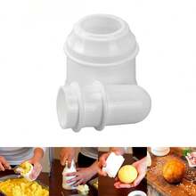 NetHong New Arancini Maker Mold Rice Ball Mould For Snack Meatballs Potato Croquettes UK - 白色 - 查看 6