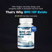 BPC-157 Peptide Capsules 1000mcg-Rapid Muscle & Gut Repair, Anti-Nflammatory Support,Tissue Regeneration | Non-GMOGluten-Freel Gym Supplement Healthcare Nutrition Benefits Fitness Edible - Khác - Xem 7