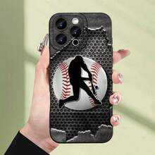 Hot-Selling Sports Pattern Mobile Phone Case, Thickened Full-Body Protection, TPU Soft Protective Case, Birthday Or Holiday Gift For Men And Women, Suitable For IPhone 16 15 14 13 12 11 XS XR X 7 8 Mini Plus Pro Max S - Black - View 1