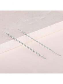 Conjunto de 4 peças de piercings cônicos 16G 18G 14G de aço inoxidável, ferramentas de troca de piercing para joias sem rosca e rosqueadas, pinos cônicos para nariz, lábio, orelha, tragus e kit de alongamento de piercings