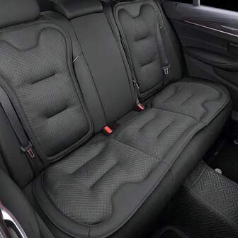 [Cooling Driving Experience] Ice Silk Car Seat Cushion, 4 Seasons Universal, Breathable & Cool Seat Pad , Suitable For High Temperature, Long Trips, Direct Sunlight Scenarios, Fits Most Car Models, 3D Anti-Slip Design