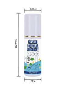 Spray dezodorujący do butów i skarpetek, świeży cytrynowy eliminator zapachów