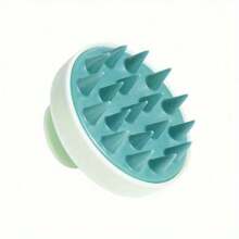 A Silicone Scalp Massager And Shampoo Brush, Body And Scalp Comber, Shower Brush, Fragrance-Free, Random Color Of Bathroom Accessories.
