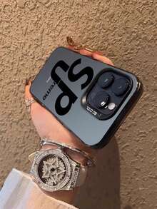 1 个字母设计手机壳适用于 Apple 17、17 Plus、17 Pro、17 Pro Max、16、16 Plus、16 Pro、16 Pro Max、15、15 Plus、15 Pro、15 Pro Max、14、14 Plus、14 Pro、14 Pro Max、13、13 Pro、13 Pro Max、12、12 Pro、12 Pro Max、11、11 Pro、11 Pro Max、7、8、X、XS、防污染、时尚、防水防震防摔防刮 - 黑色 - 查看 3